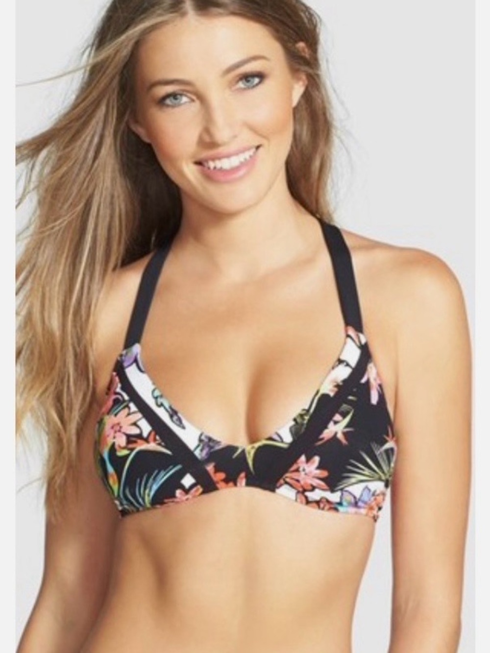 Nanette Lepore Havana Tropical Heartbreaker Bikini Top and Vamp Bikini Bottoms